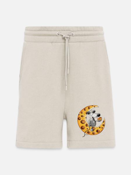 The Mouse Love Cheese - Shorts - made by SPREAD - WARM CLAY