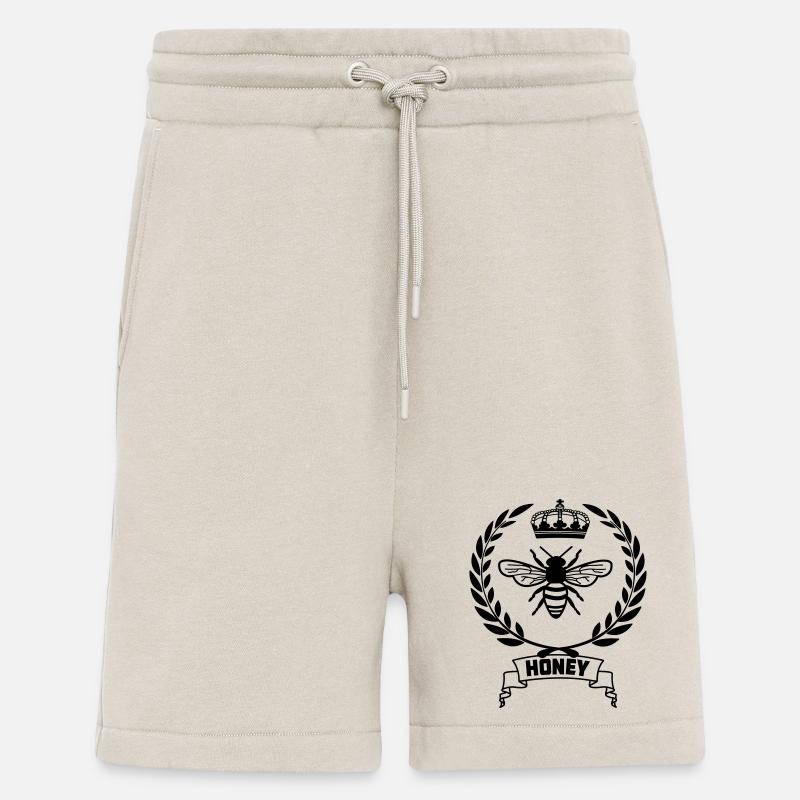 Biene im Lorbeerkranz - Shorts - made by SPREAD - WARM CLAY