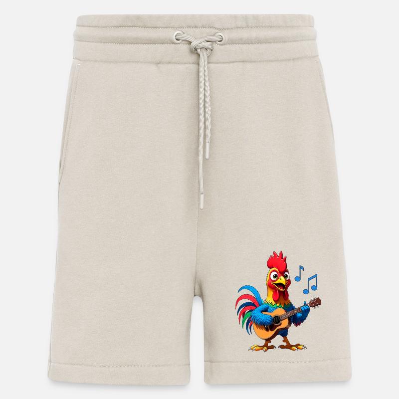Hahn on the guitar - Shorts - made by SPREAD - WARM CLAY