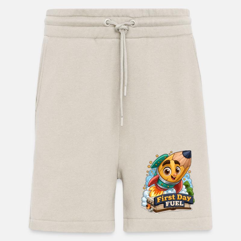 First Day Fuel Rocket Pencil - Shorts - made by SPREAD - WARM CLAY