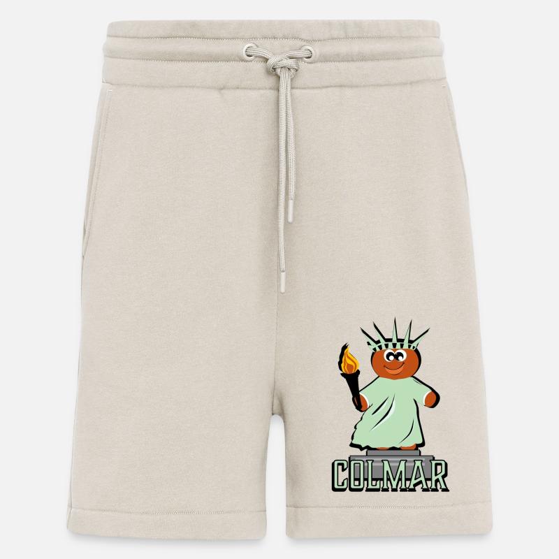 Freiheitsstatue von Colmar - Shorts - made by SPREAD - WARM CLAY