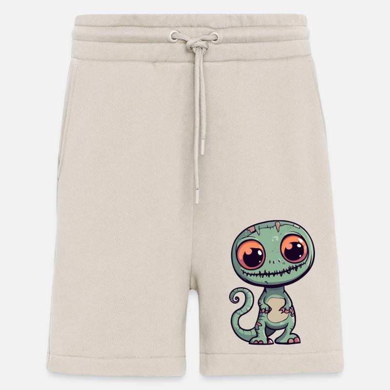 Chameleon Halloween Comic Funny - Shorts - made by SPREAD - WARM CLAY