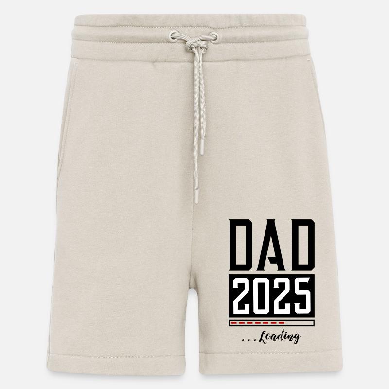 Dad 2025 Papa Loading Spruch - Shorts - made by SPREAD - WARM CLAY