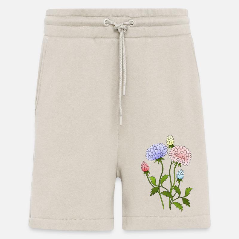 Fleur - Short bio décontracté fabriqué en UE - WARM CLAY