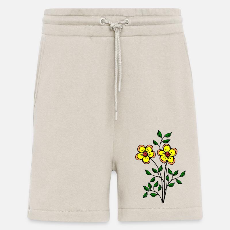 Fleur - Short bio décontracté fabriqué en UE - WARM CLAY