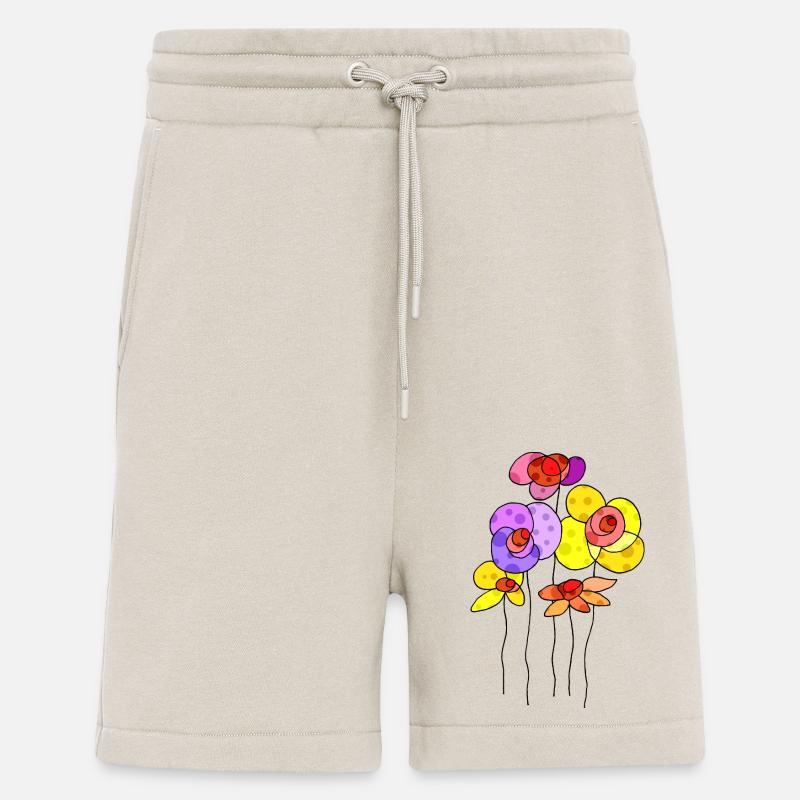 Fleur - Short bio décontracté fabriqué en UE - WARM CLAY