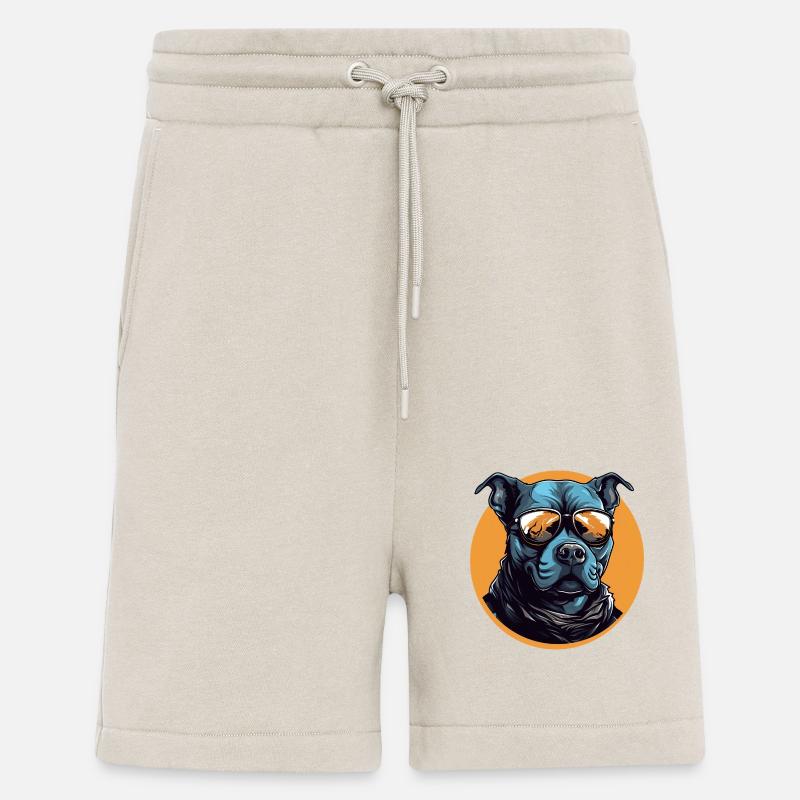 Cooler Bully mit Sonnenbrille - Shorts - made by SPREAD - WARM CLAY