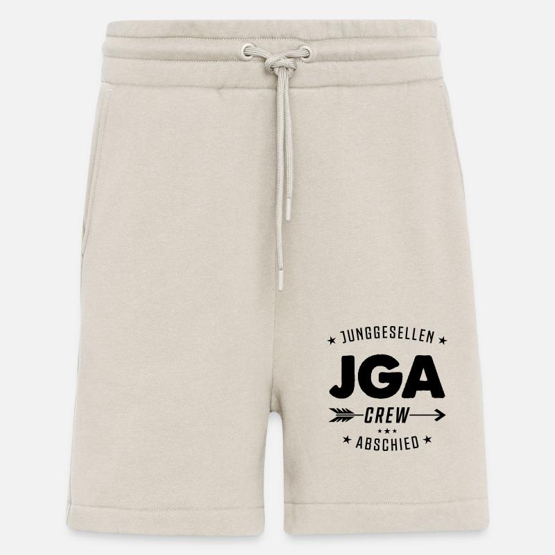 jga crew junggesellen - Shorts - made by SPREAD - WARM CLAY