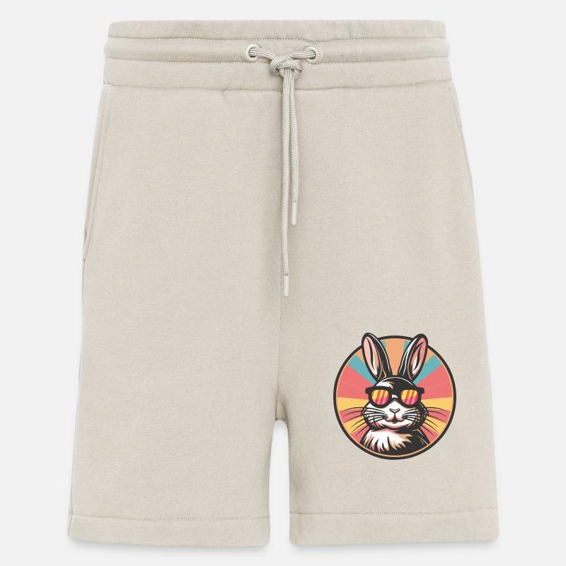 Hase Comic Cool - Shorts - made by SPREAD - WARM CLAY