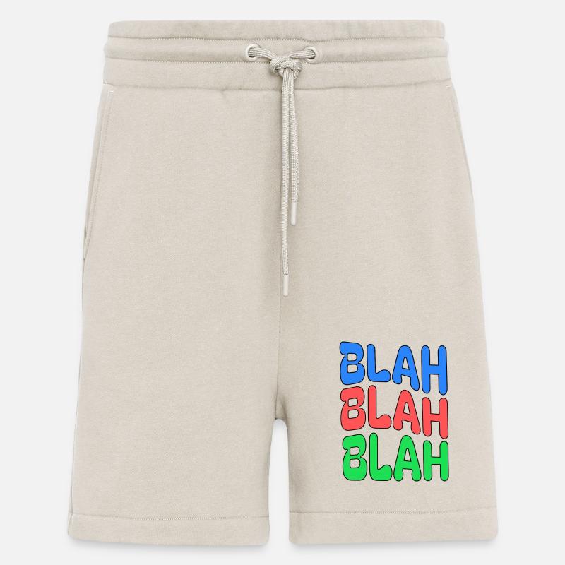 BLAH BLAH BLAH Farbiges Statement - Shorts - made by SPREAD - WARM CLAY