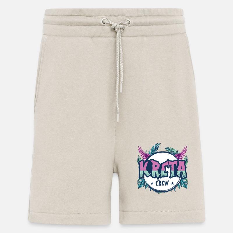 Kreta Crew Bunt - Shorts - made by SPREAD - WARM CLAY