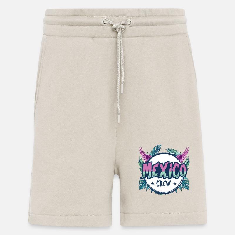 Mexiko Crew Bunt - Shorts - made by SPREAD - WARM CLAY