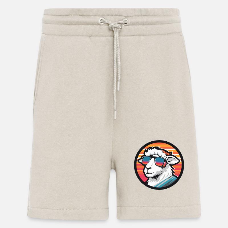 Schaf Comic Cool Sommer - Shorts - made by SPREAD - WARM CLAY