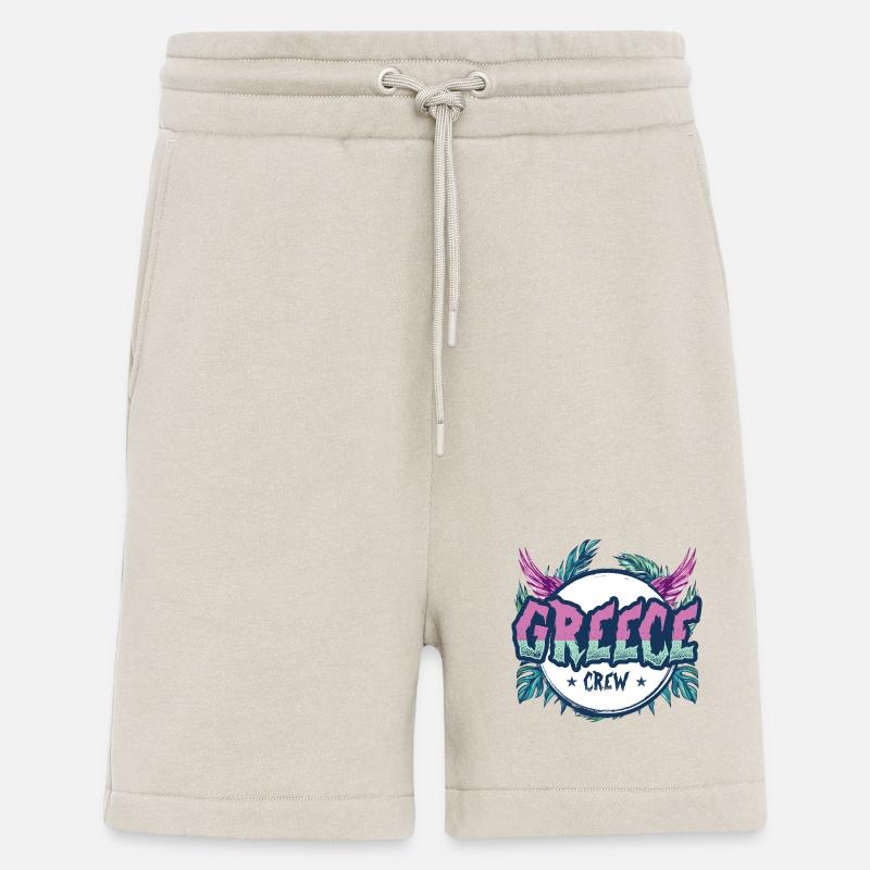 Greece Crew Bunt - Shorts - made by SPREAD - WARM CLAY