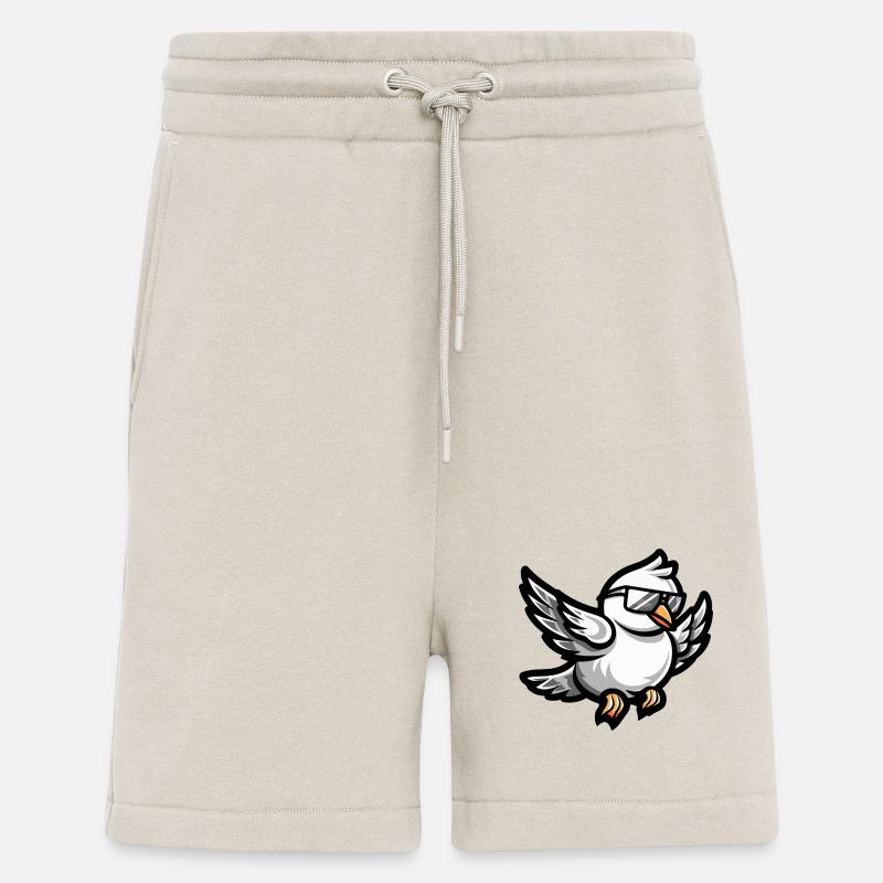 Taube Vogel Tier - Shorts - made by SPREAD - WARM CLAY