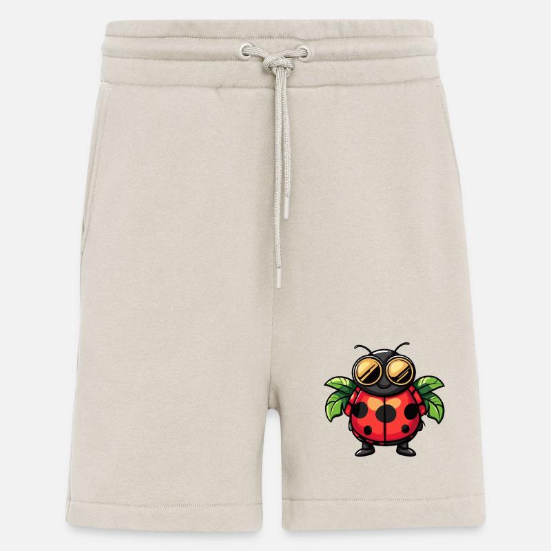 Marienkäfer Comic Urlaub - Shorts - made by SPREAD - WARM CLAY