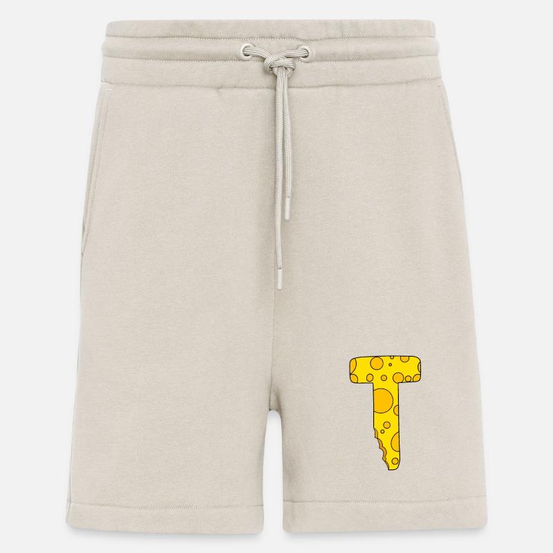 Buchstabe T - Shorts - made by SPREAD - WARM CLAY