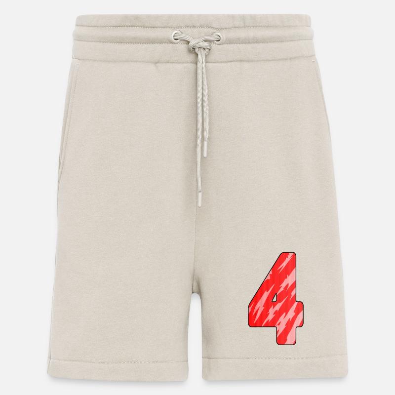 4 - Short bio décontracté fabriqué en UE - WARM CLAY