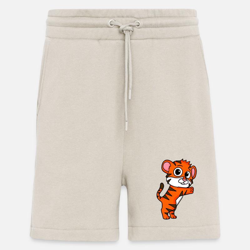 Niedlicher Tiger - Shorts - made by SPREAD - WARM CLAY