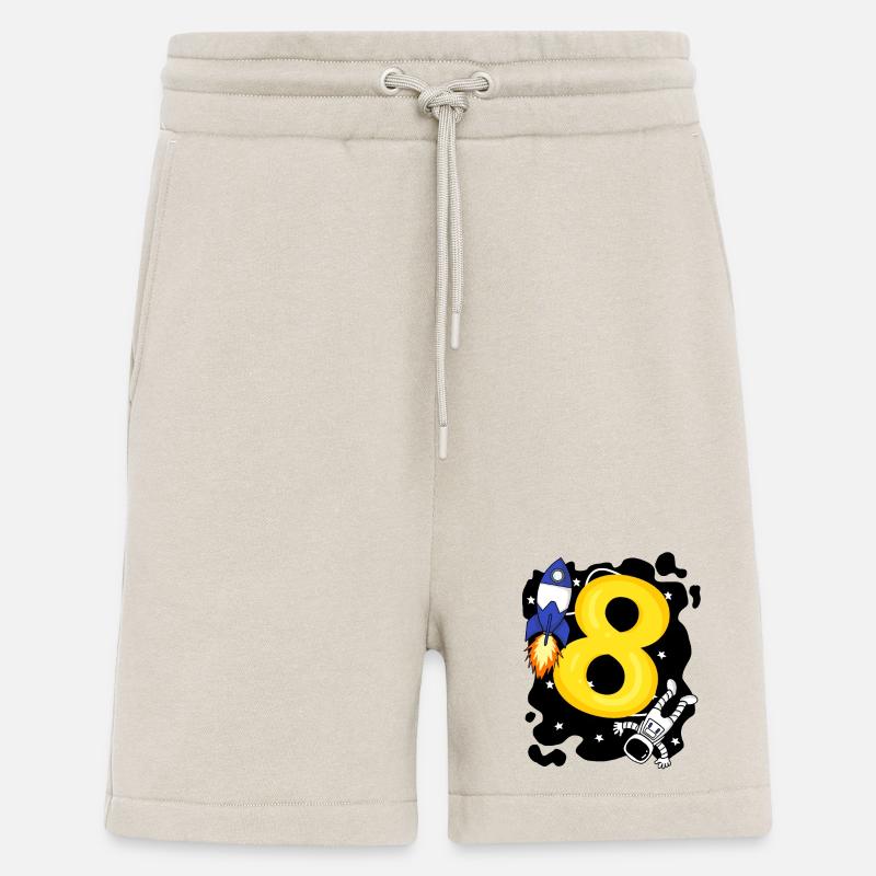 Garçon de 8 ans - Short bio décontracté fabriqué en UE - WARM CLAY