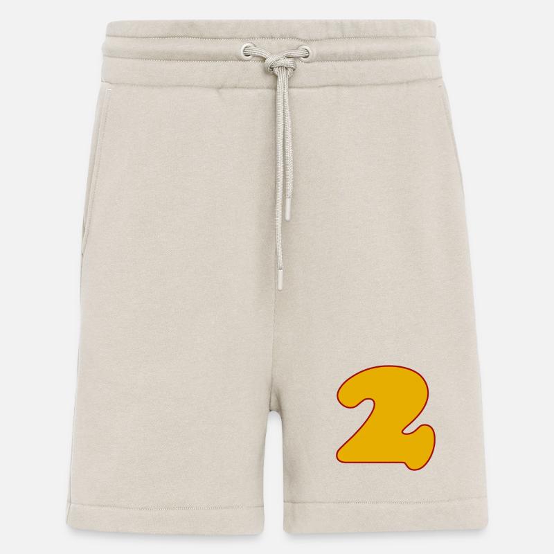 2 - Short bio décontracté fabriqué en UE - WARM CLAY