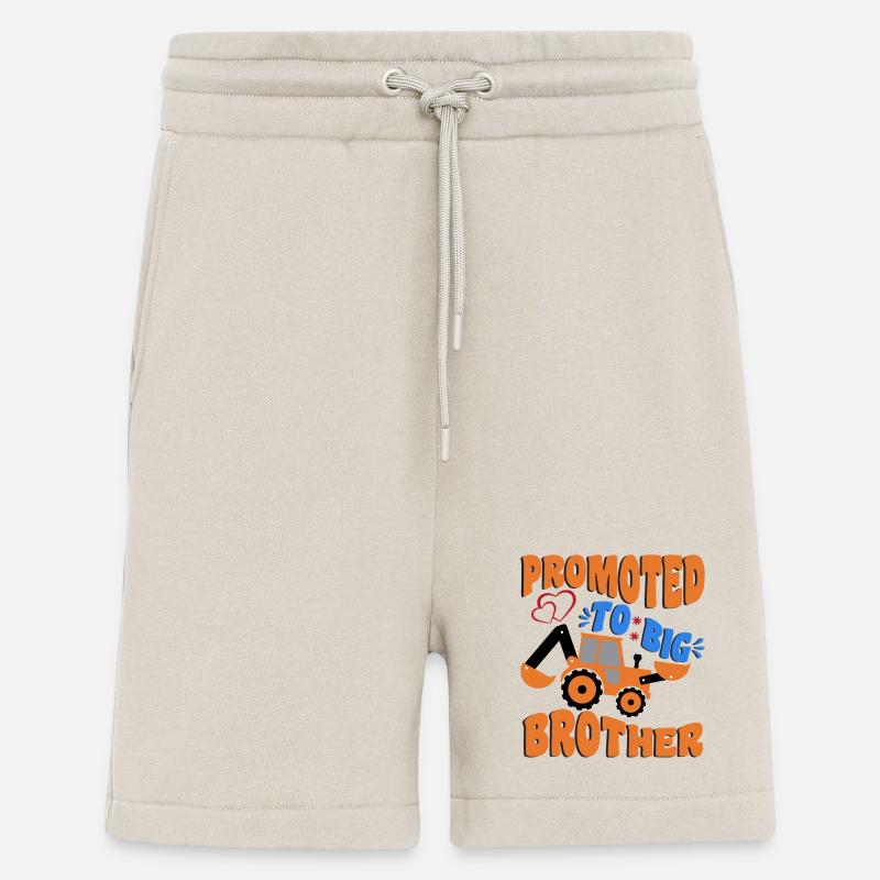 Zum großen Bruder befördert - Shorts - made by SPREAD - WARM CLAY