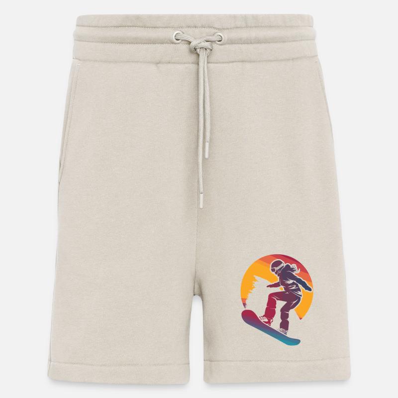 Snowboarding Mädchen - Shorts - made by SPREAD - WARM CLAY