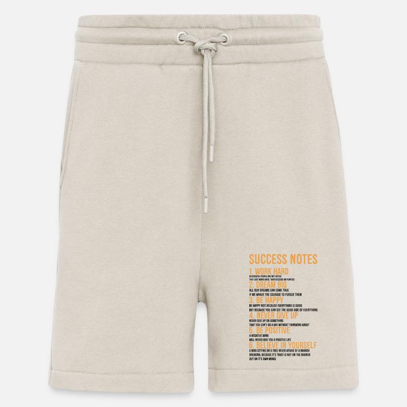 success notes - Short bio décontracté fabriqué en UE - WARM CLAY