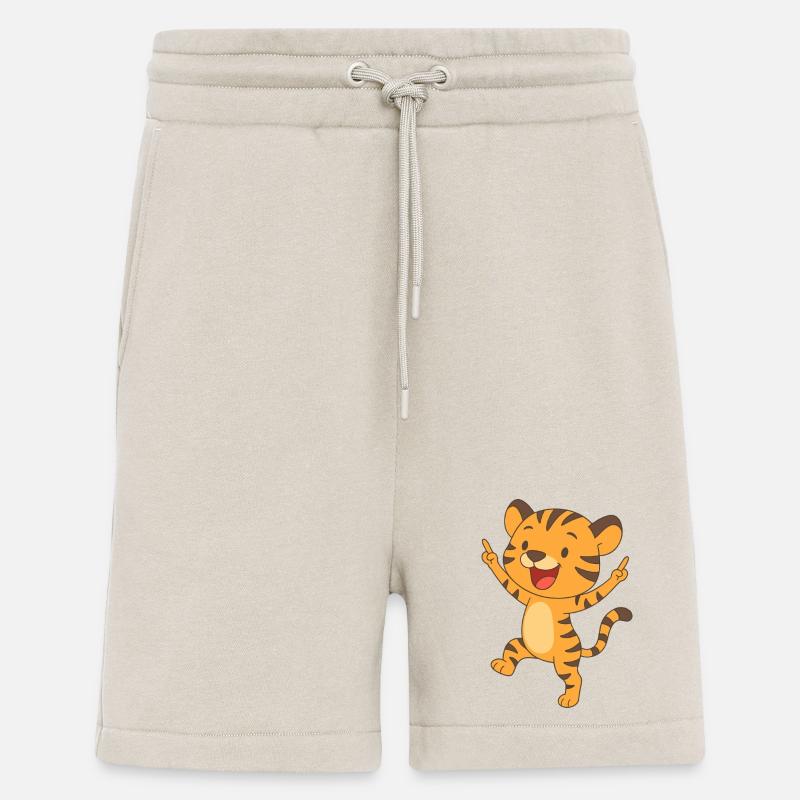 Fröhliches Tigerchen - Shorts - made by SPREAD - WARM CLAY