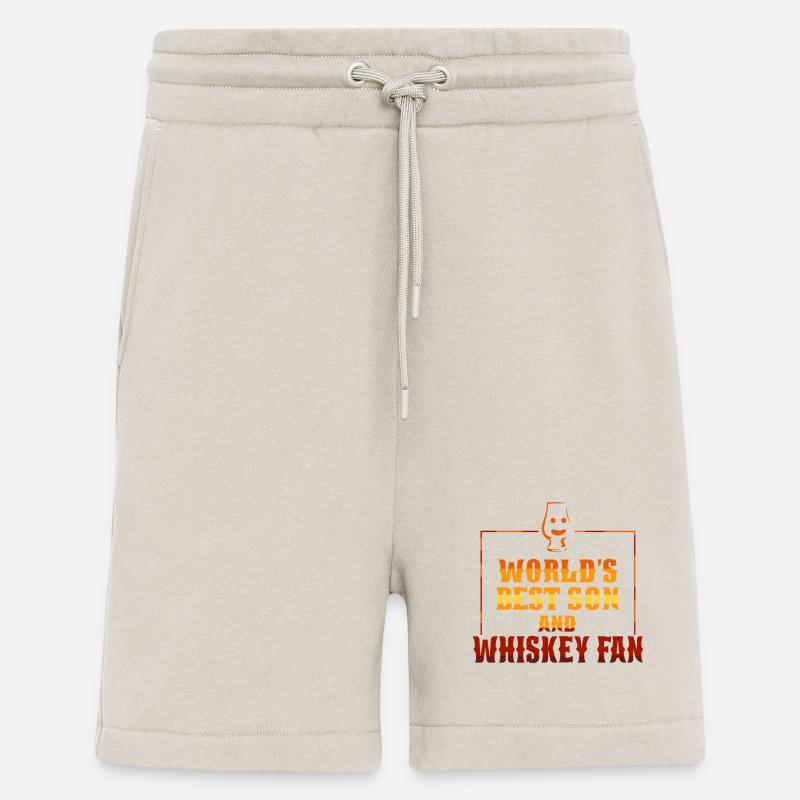 Whiskey Spruch Whiskeytrinker Whiskeyliebhaber - Shorts - made by SPREAD - WARM CLAY