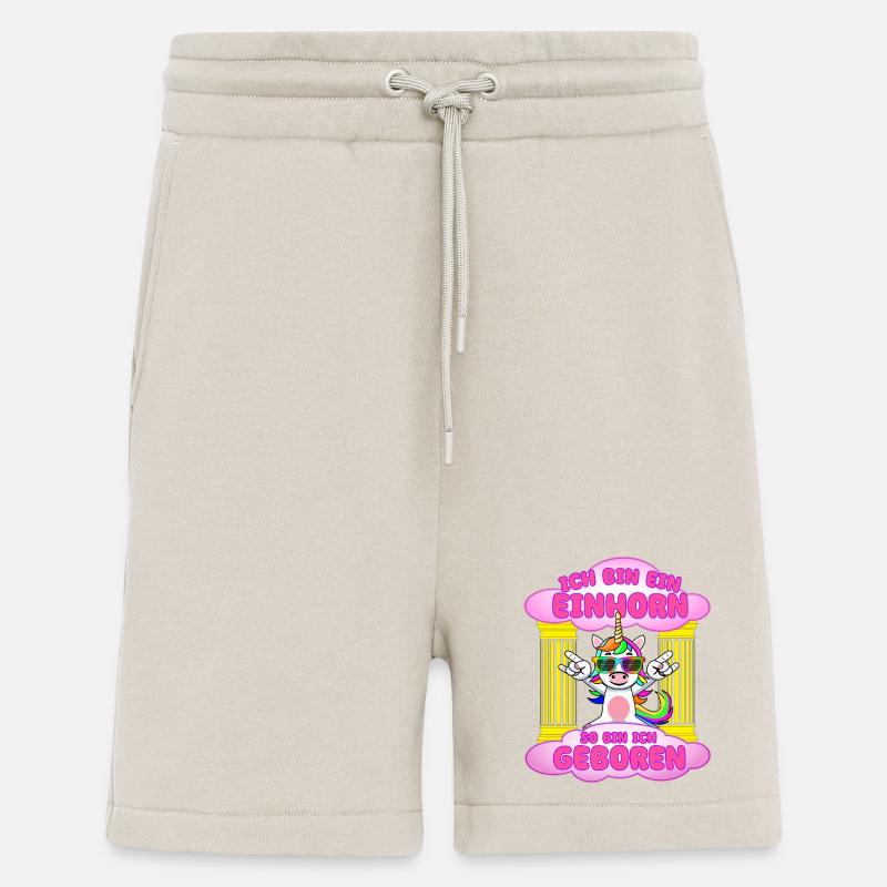 Ich bin Einhorn Geboren - Shorts - made by SPREAD - WARM CLAY