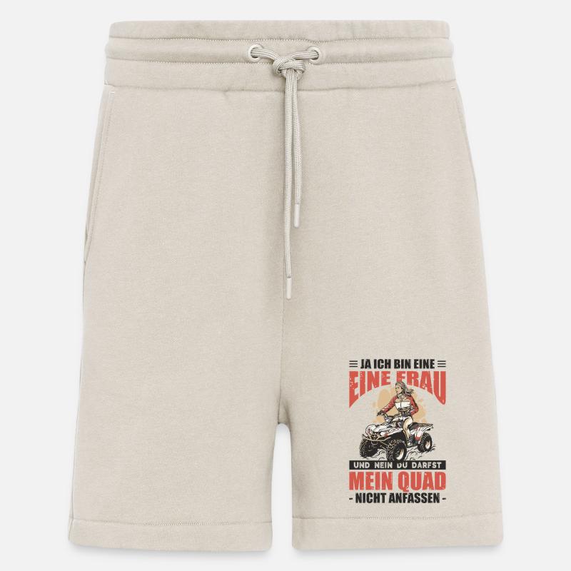Du Darfst Mein Quad Nicht Anfassen - Shorts - made by SPREAD - WARM CLAY