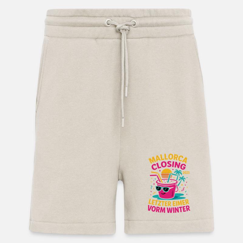Mallorca Closing 2025 Letzter Eimer - Shorts - made by SPREAD - WARM CLAY