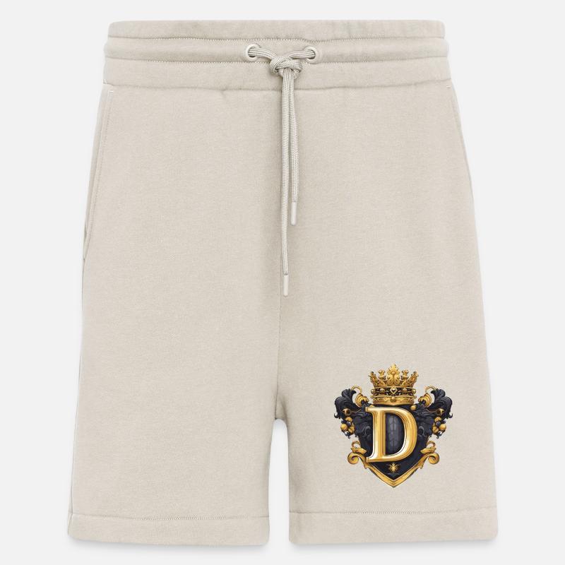 D Buchstabe Name Krone - Shorts - made by SPREAD - WARM CLAY