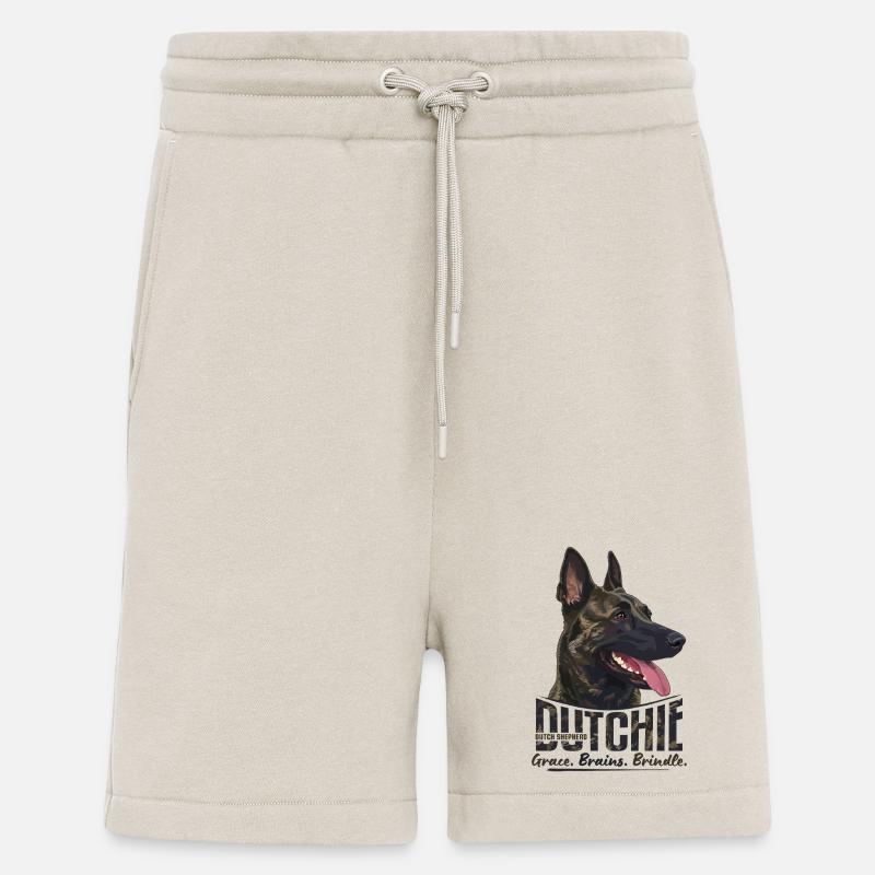 Dutchie - Holländischer Schäferhund - Shorts - made by SPREAD - WARM CLAY
