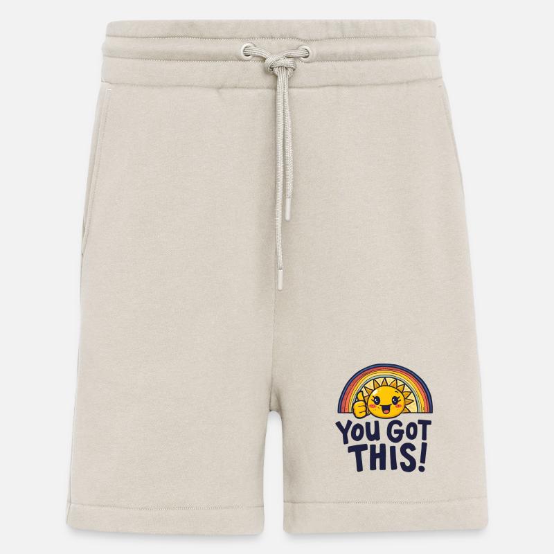 Sunshine Boost, du schaffst das. - Shorts - made by SPREAD - WARM CLAY