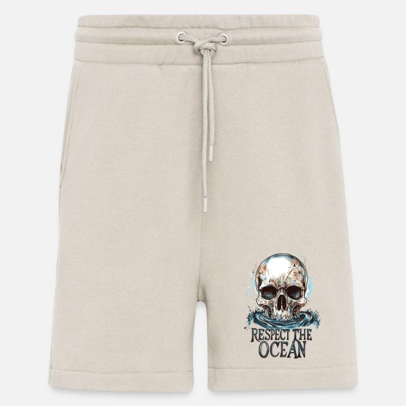 Plongeur Ocean Respect Dive - Short bio décontracté fabriqué en UE - WARM CLAY