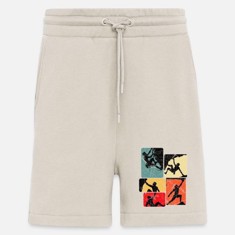 Climbing Joy Square Panel - Shorts - made by SPREAD - WARM CLAY