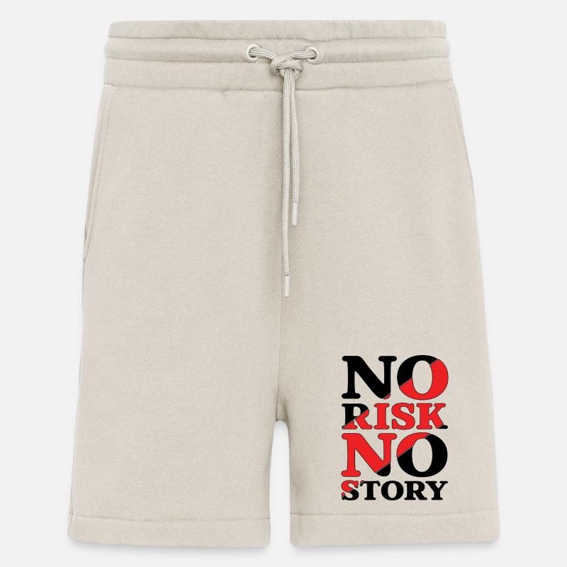 Pas de risque, pas d’histoire - Short bio décontracté fabriqué en UE - WARM CLAY