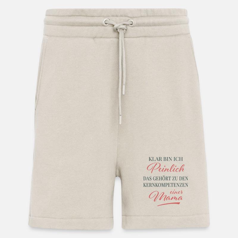 Kernkompetenz: Peinliche Mama - Shorts - made by SPREAD - WARM CLAY