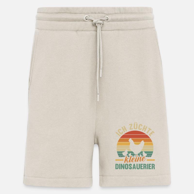 Hühner Hühnerbauer Bauer Landwirt Huhn - Shorts - made by SPREAD - WARM CLAY