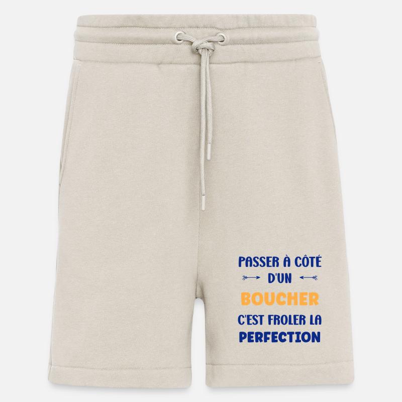 Passer à côté d’un boucher - Short bio décontracté fabriqué en UE - WARM CLAY