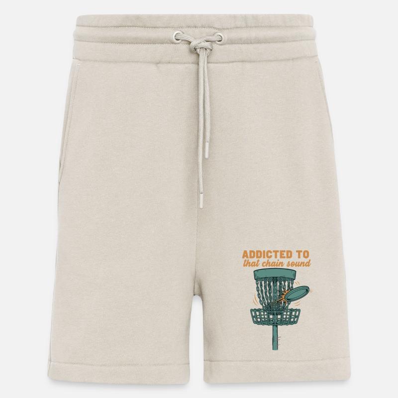 Süchtig nach diesem Kettensound-Discgolf-Korb - Shorts - made by SPREAD - WARM CLAY