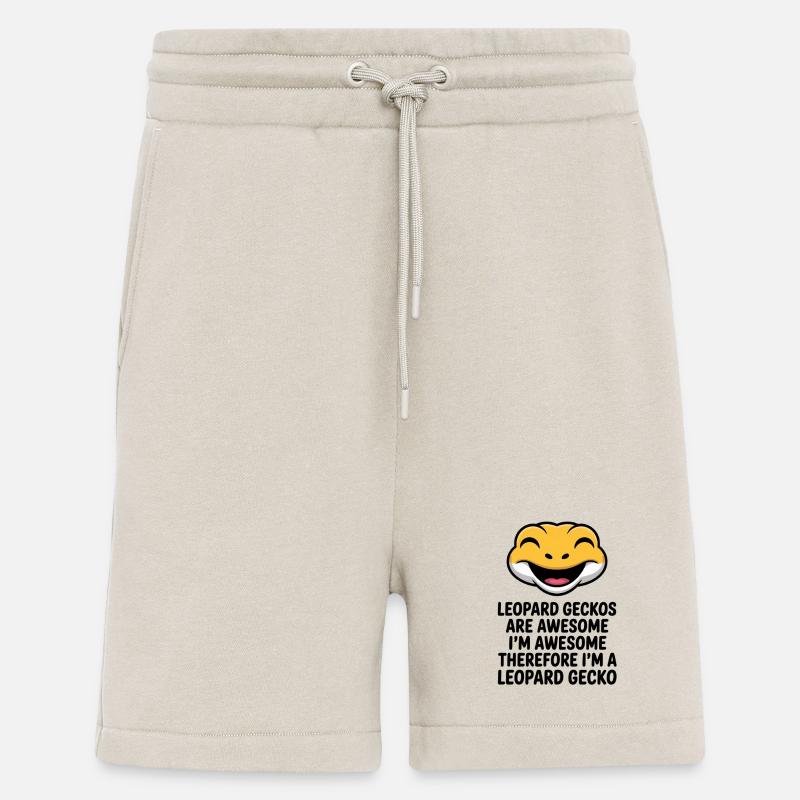 Riez avec une citation génétique audacieuse - Short bio décontracté fabriqué en UE - WARM CLAY