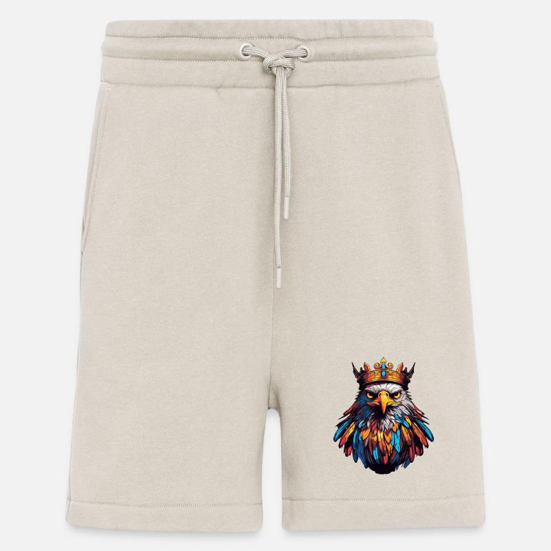 Eagle Comic Crown - Shorts - made by SPREAD - WARM CLAY