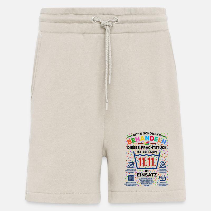 seit 11.11. im Einsatz | Karneval Kostüm - Shorts - made by SPREAD - WARM CLAY