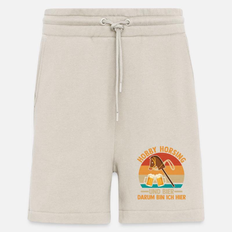 Bier Pferd Hobby Horsing - Shorts - made by SPREAD - WARM CLAY