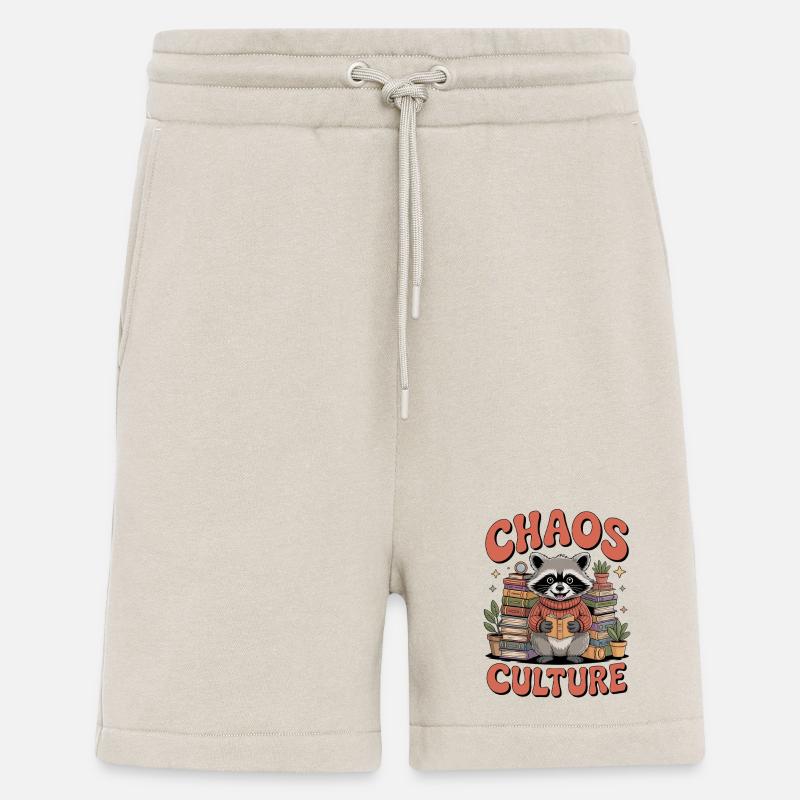 Passionné de Cluttercore - Short bio décontracté fabriqué en UE - WARM CLAY