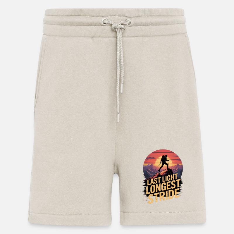 Last Light Longest Stride Hiking Sunset - Shorts - made by SPREAD - WARM CLAY