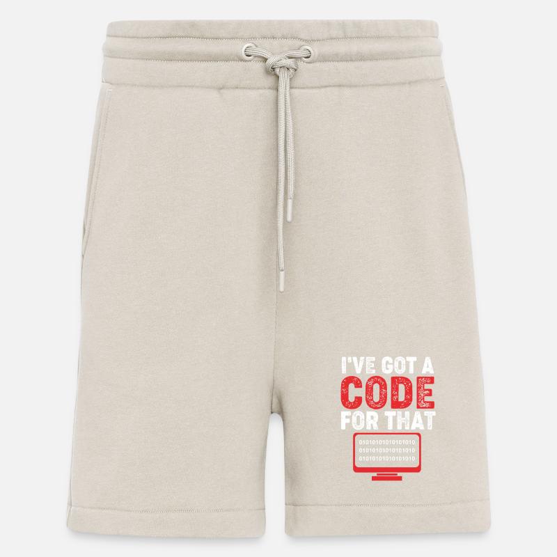 Codeur médical - Short bio décontracté fabriqué en UE - WARM CLAY